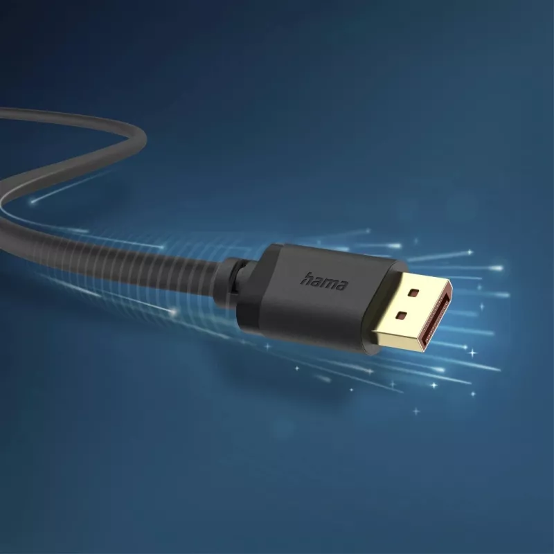 Kabel DisplayPort Hama 00202032 2 m Czarny