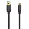 Hama 00202005 Kabel USB 0,75 m USB 3.2 Gen 1 (3.1 Gen 1) USB A USB C Czarny