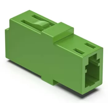 Adapter światłowodowy Hama 00200801 LC/APC 1 szt. Zielony