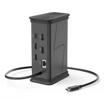 Hama 00200150 koncentrator interfejsu USB Type-C 5000 Mbit/s