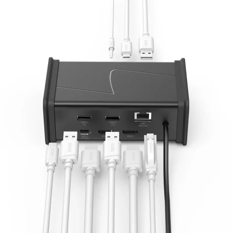 Hama 00200150 koncentrator interfejsu USB Type-C 5000 Mbit/s