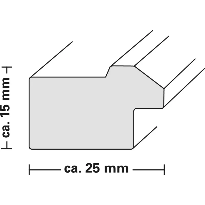 Hama Chic Single ramka na zdjęcie Dąb