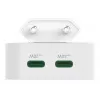 Hama 00125148 ładowarka do urządzeń mobilnych Smartfon, Tablet Biały AC Szybkie ładowanie Wewnętrzna