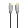 Kabel HDMI Hama 00202036 15 m HDMI Typ A (standardowy) Czarny, Szary, Srebrny
