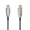 Kabel HDMI Hama 00202036 15 m HDMI Typ A (standardowy) Czarny, Szary, Srebrny