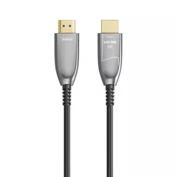 Hama 00202036 kabel HDMI 20 m HDMI Typ A (Standard) Czarny, Szary, Srebrny