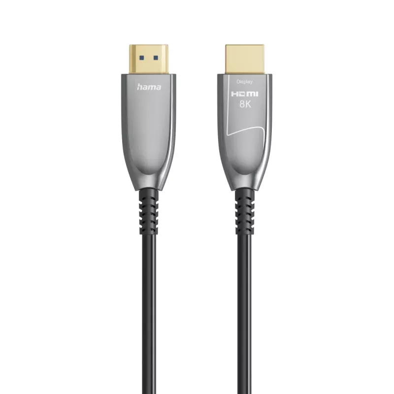 Hama 00202036 kabel HDMI 20 m HDMI Typ A (Standard) Czarny, Szary, Srebrny