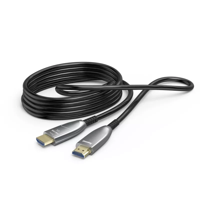 Hama 00202036 kabel HDMI 20 m HDMI Typ A (Standard) Czarny, Szary, Srebrny