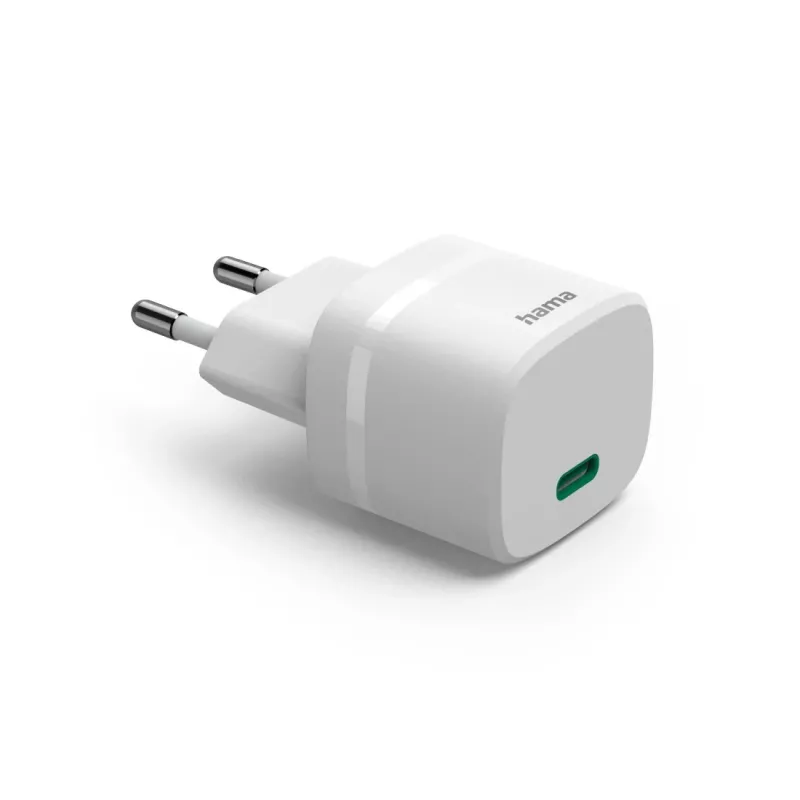Hama 00201964 ładowarka do urządzeń mobilnych Smartfon, Tablet, Powerbank, Zestaw słuchawkowy Biały AC Szybkie ładowanie Do użytku wewnętrznego