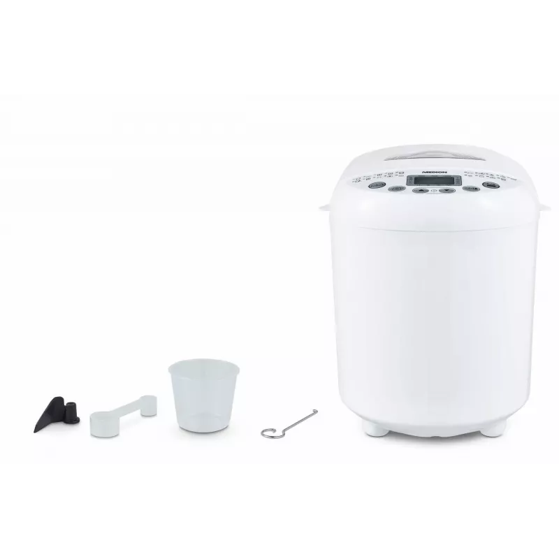 Maszyna do chleba MEDION MD 11011 550 W Biała 1 kg Cyfrowy timer