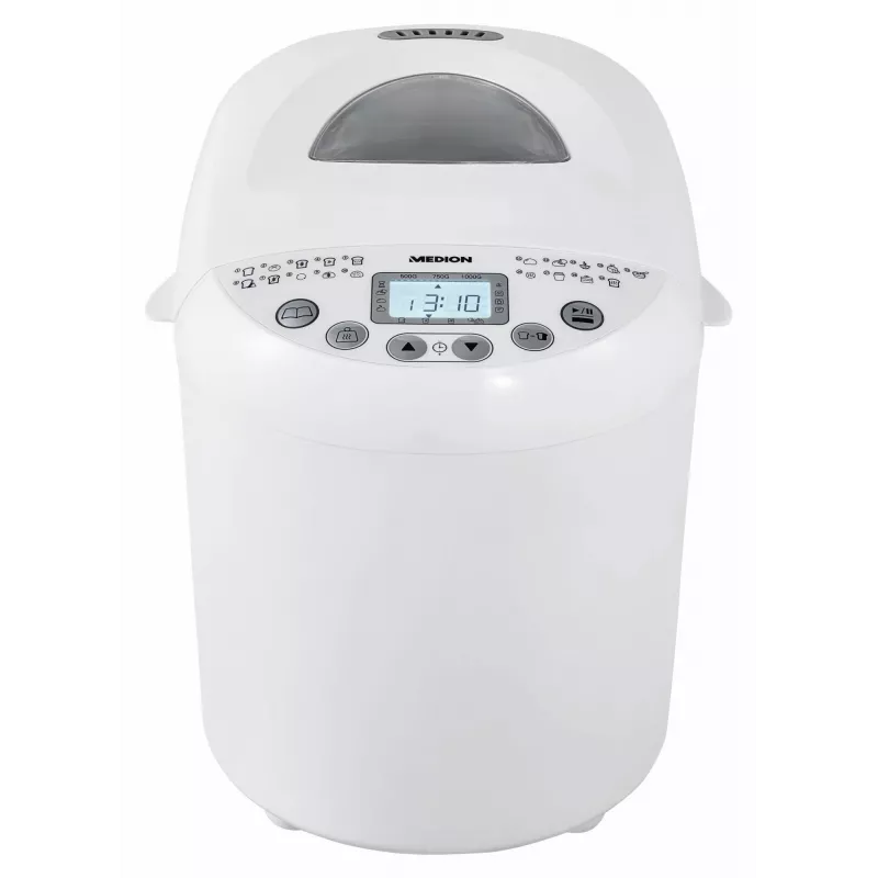 Maszyna do chleba MEDION MD 11011 550 W Biała 1 kg Cyfrowy timer