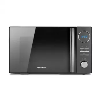 MEDION MD 11493 Czarna Kuchenka mikrofalowa typu kombi Blatowa 23 L 900 W