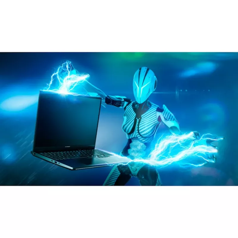 Laptop ERAZER Beast 16 X1 Intel Core Ultra 9 275HX 40,6 cm (16 cali) Quad HD+ 32 GB DDR5-SDRAM 2 TB SSD NVIDIA GeForce RTX 5080 Wi-Fi 6E (802.11ax) Windows 11 Home Czarny