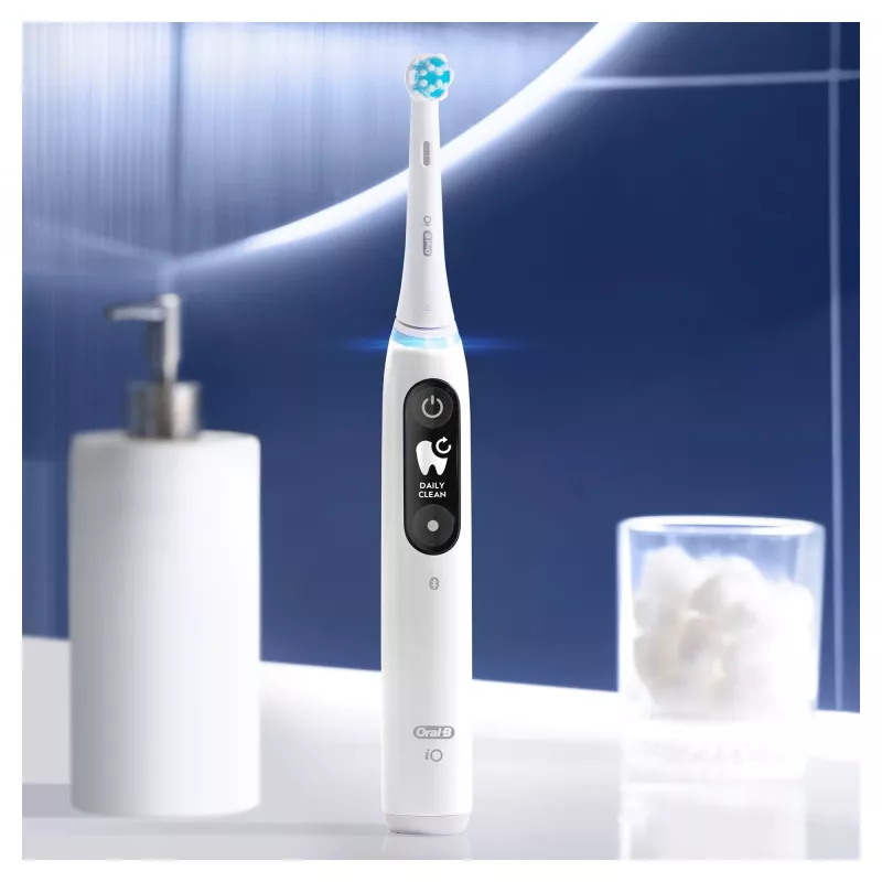Szczoteczka elektryczna Oral-B iO 80351523 dla dorosłych, szczoteczka wibracyjna, czarna, niebieska