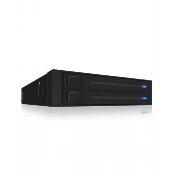 ICY BOX IB-2226StS 8.89 cm (3.5 cala) tacka na dysk Czarny