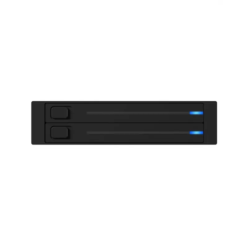 ICY BOX IB-2226StS 8.89 cm (3.5 cala) tacka na dysk Czarny