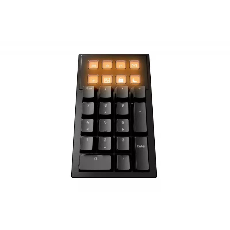 be quiet Dark Mount Silent Linear FR ISO klawiatura Gaming USB AZERTY francuski Czarny