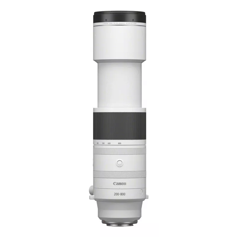 Canon RF 200-800 mm F6.3-9 IS USM Teleobiektyw, czarno-biały
