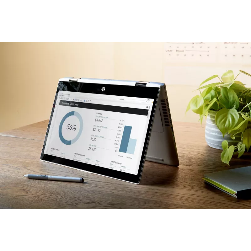 HP Rechargeable Active Pen G3 srebrny do laptopów