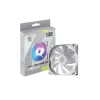 Wentylator do obudowy komputera MSI MAG F120 ARGB biały — 120 mm, 1300 RPM, łożysko hydrauliczne