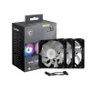 Wentylator do obudowy MSI MAG F120 ARGB x3 — 120 mm, 1300 RPM, łożysko hydrauliczne, czarny