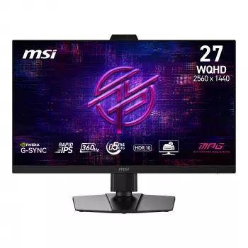 27-calowy monitor gamingowy MSI MPG 272QRF X36 — 2560×1440 WQHD, Rapid IPS, 0,5 ms, 400 cd/m², hub USB 2.0, VESA, regulacja wysokości