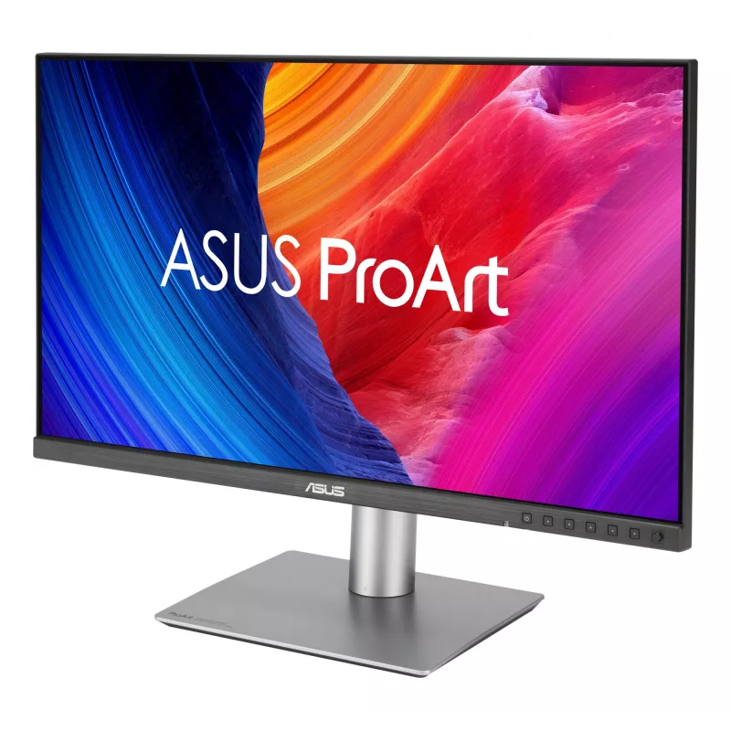 Monitor komputerowy ASUS ProArt PA278CGRV 27 cali (68,6 cm) QHD 2560×1440 IPS LCD srebrny, 5 ms, USB-C, hub USB 3.2, głośniki, VESA, regulacja wysokości