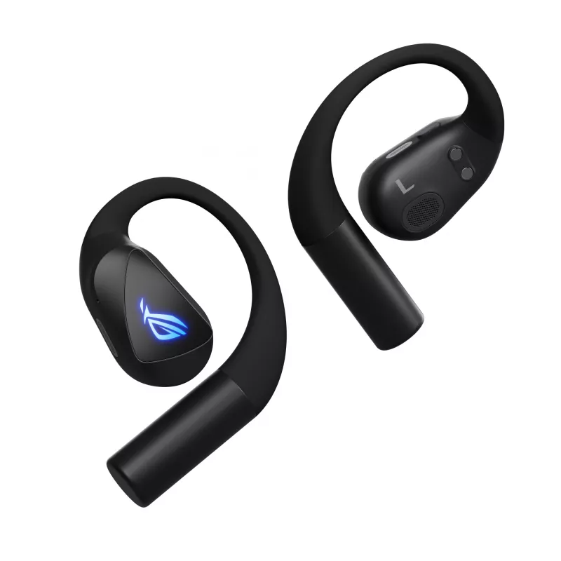Zestaw słuchawkowy ASUS ROG Cetra Open Wireless TWS Bluetooth Ear-hook Czarny, 20–20000 Hz, 116 g