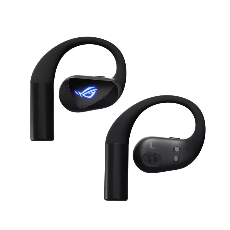 Zestaw słuchawkowy ASUS ROG Cetra Open Wireless TWS Bluetooth Ear-hook Czarny, 20–20000 Hz, 116 g