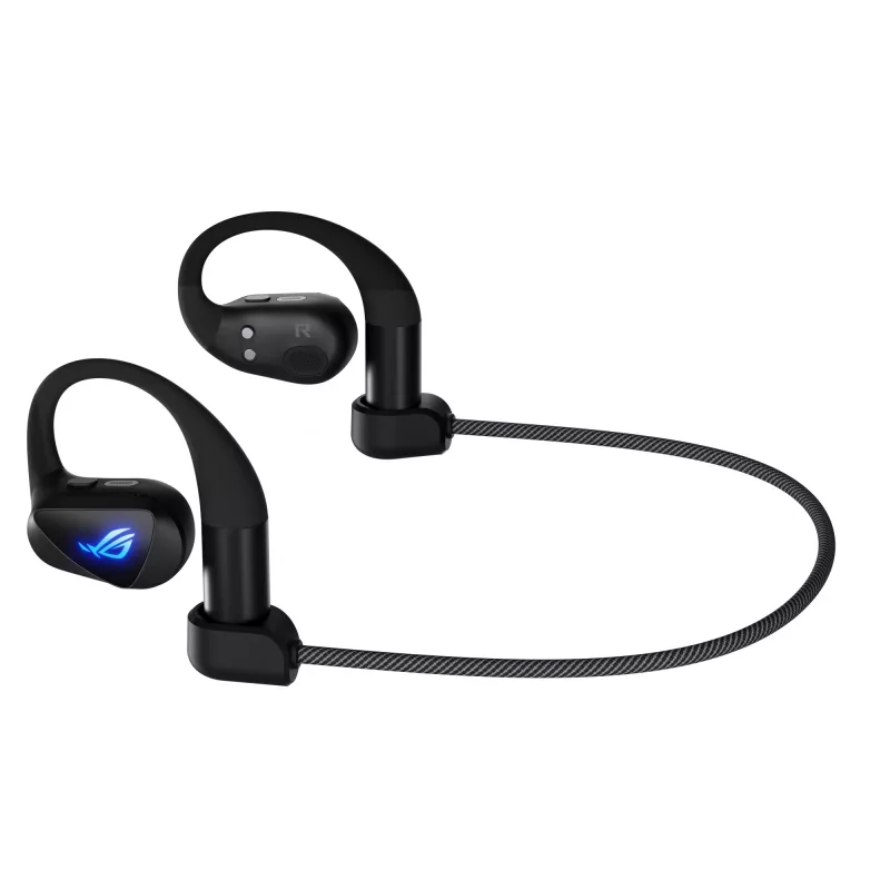Zestaw słuchawkowy ASUS ROG Cetra Open Wireless TWS Bluetooth Ear-hook Czarny, 20–20000 Hz, 116 g