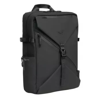 Plecak na laptopa ASUS ROG Archer Backpack 16 BP2600 — pasuje do 40,6 cm (16 cali), poliester i skóra, czarny