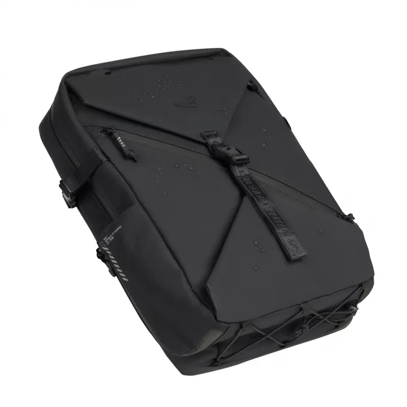 Plecak na laptopa ASUS ROG Archer Backpack 16 BP2600 — pasuje do 40,6 cm (16 cali), poliester i skóra, czarny