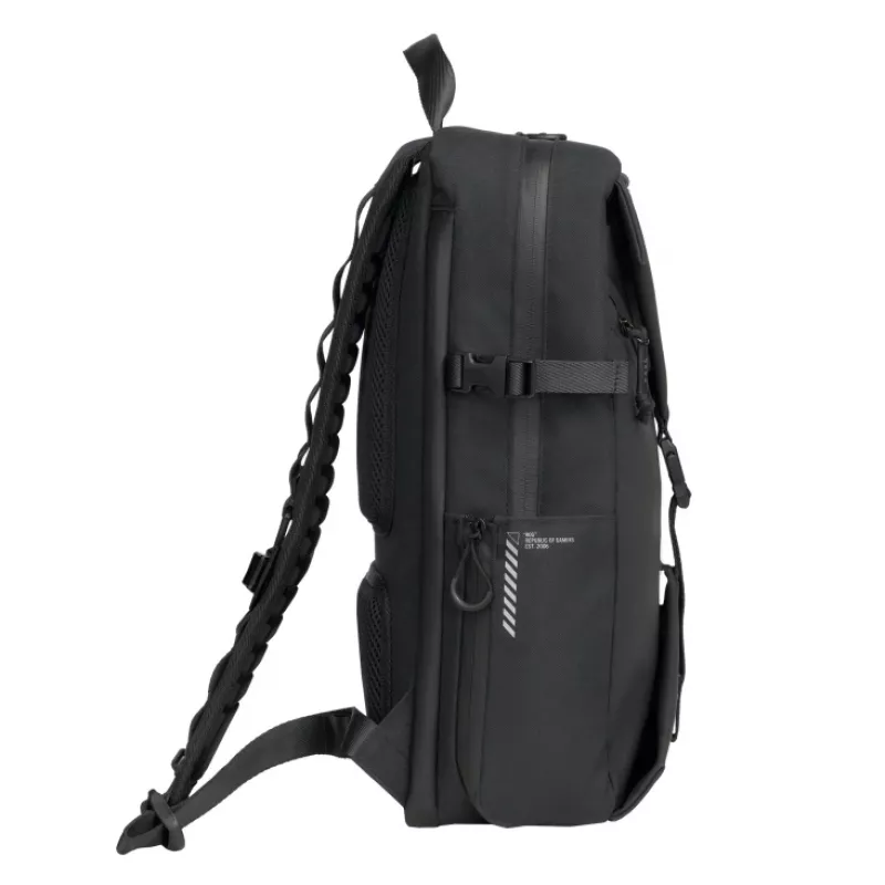 Plecak na laptopa ASUS ROG Archer Backpack 16 BP2600 — pasuje do 40,6 cm (16 cali), poliester i skóra, czarny
