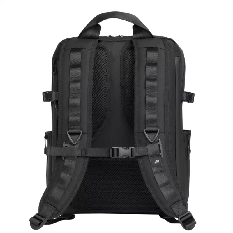 Plecak na laptopa ASUS ROG Archer Backpack 16 BP2600 — pasuje do 40,6 cm (16 cali), poliester i skóra, czarny