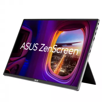 Monitor ASUS ZenScreen OLED MQ16FC 40,6 cm (16 cali) 1920 x 1200 pikseli WUXGA Srebrny