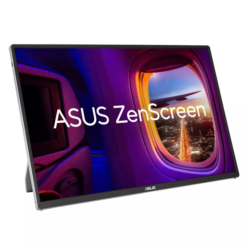 Monitor ASUS ZenScreen OLED MQ16FC 40,6 cm (16 cali) 1920 x 1200 pikseli WUXGA Srebrny