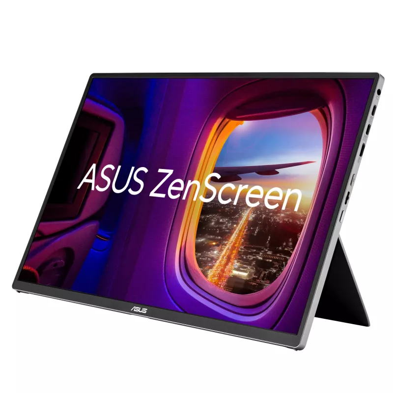 Monitor ASUS ZenScreen OLED MQ16FC 40,6 cm (16 cali) 1920 x 1200 pikseli WUXGA Srebrny