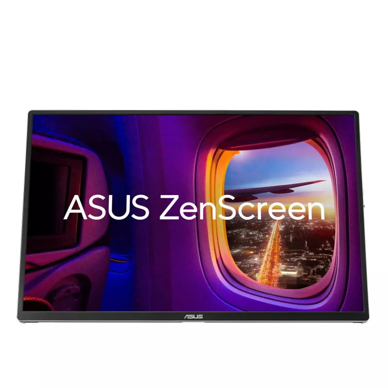 Monitor ASUS ZenScreen OLED MQ16FC 40,6 cm (16 cali) 1920 x 1200 pikseli WUXGA Srebrny