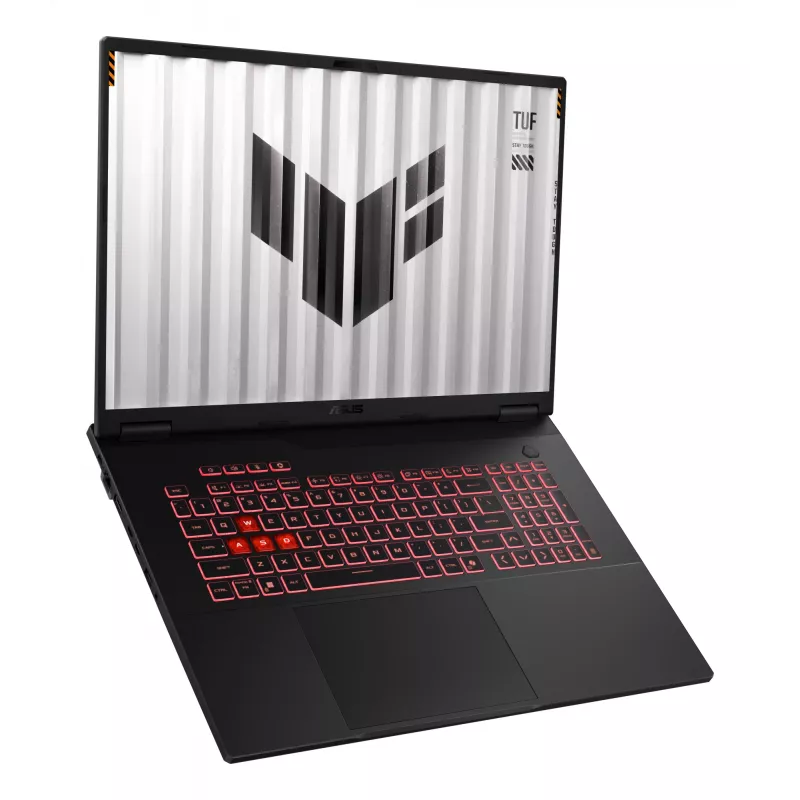 ASUS TUF Gaming A18 TUF808UP-DICS9097W AMD Ryzen™ 7 260 Laptop 45,7 cm (18 cali) WQXGA 32 GB DDR5-SDRAM 1 TB SSD NVIDIA GeForce RTX 5070 Wi-Fi 6E (802.11ax) Windows 11 Home Czarny, Szary