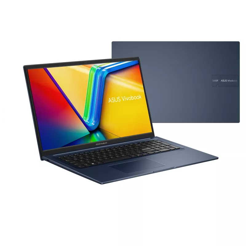Laptop ASUS Vivobook 17 X1704VA Intel Core 3 100U, 17.3 cala FHD, 16GB DDR5, 512GB SSD, Wi‑Fi 6, Windows 11 Home, Niebieski
