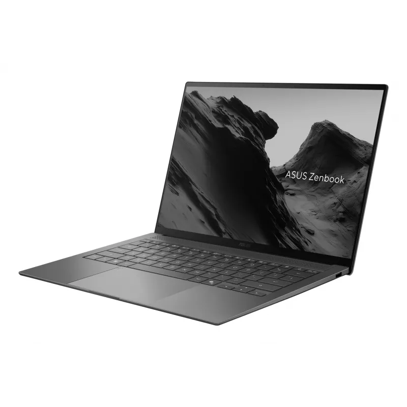 Laptop ASUS Zenbook S14 UX5406AA-SU052W — Intel Core Ultra 9 386H, 14 cali 3K ekran dotykowy, 32 GB LPDDR5x, 1 TB SSD, Windows 11 Home, Szary
