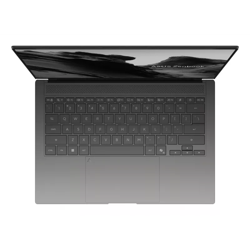 Laptop ASUS Zenbook S14 UX5406AA-SU052W — Intel Core Ultra 9 386H, 14 cali 3K ekran dotykowy, 32 GB LPDDR5x, 1 TB SSD, Windows 11 Home, Szary