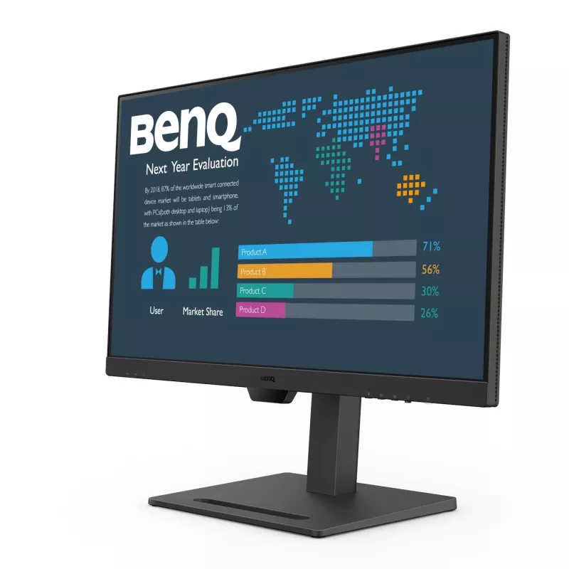 Monitor BenQ BL2790QT 68,6 cm (27 inch) 2560 x 1440 pikseli Quad HD LED czarny