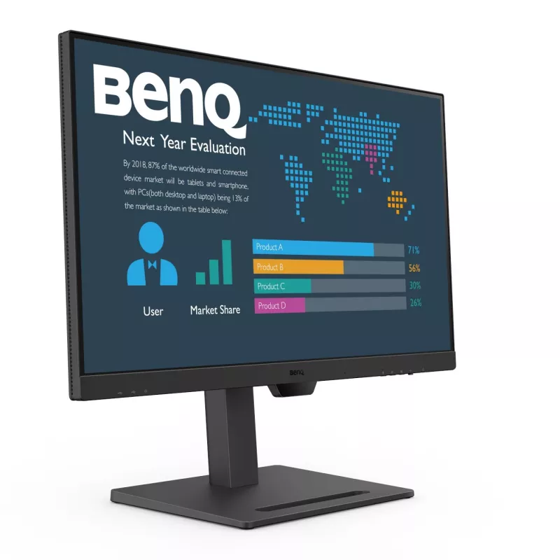 Monitor BenQ BL2790QT 68,6 cm (27 inch) 2560 x 1440 pikseli Quad HD LED czarny