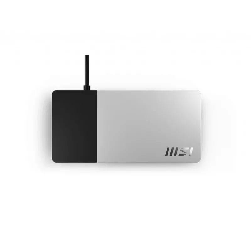 MSI USB-C Docking Station Gen 2 USB 3.2 Gen 2 (3.1 Gen 2) Type-C czarny