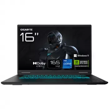 Laptop GIGABYTE Gaming A16 CVHI3FR894SH — Intel Core i7-13620H, 16 cali WUXGA, 16GB DDR5, 1TB SSD, NVIDIA GeForce RTX 5060, Windows 11 Home