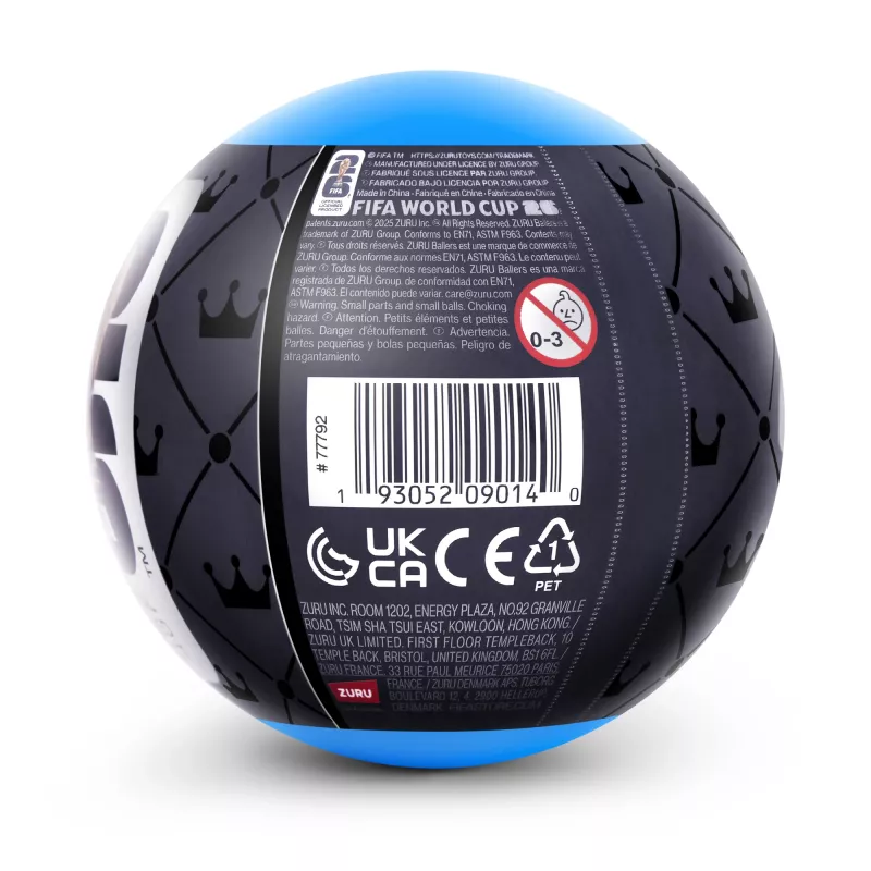 ZURU FIFA WORLD CUP 2026™ Ballers Seria 1, 3 lat(a), FIFA, czarny