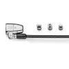 Kensington ClickSafe 2.0 3-w-1 blokada na klucz do laptopa (Master Keyed FT)