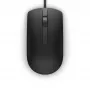 Mysz przewodowa DELL - MS116 - czarna, symetryczna, optyczna, USB typu A, 1000 DPI, czarna