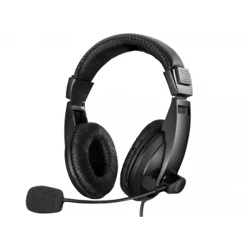 Sandberg Saver USB Headset Large, przewodowy, rozmowy/muzyka, 20 - 20000 Hz, 258 g, zestaw słuchawkowy, czarny